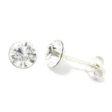Dainty Swarovski Stud Earring Crystal
