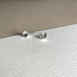 Dainty Swarovski Stud Earring Crystal