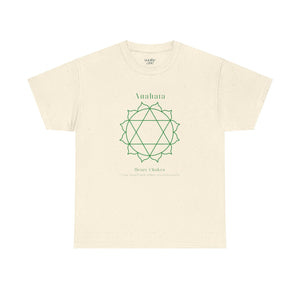 Heart Chakra T-shirt - Natural