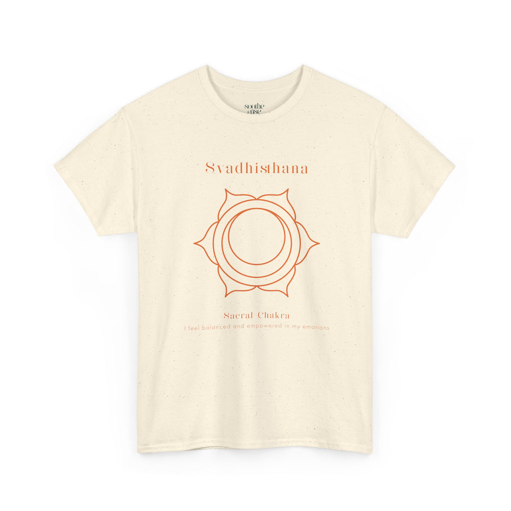 Sacral Chakra T-shirt - Natural