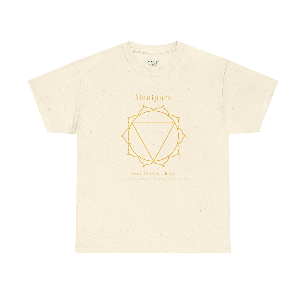 Solar Plexus Chakra T-shirt - Natural