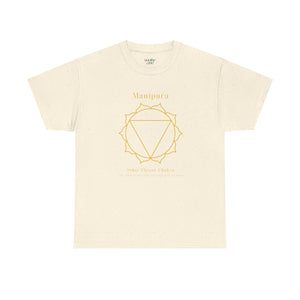 Solar Plexus Chakra T-shirt - Natural