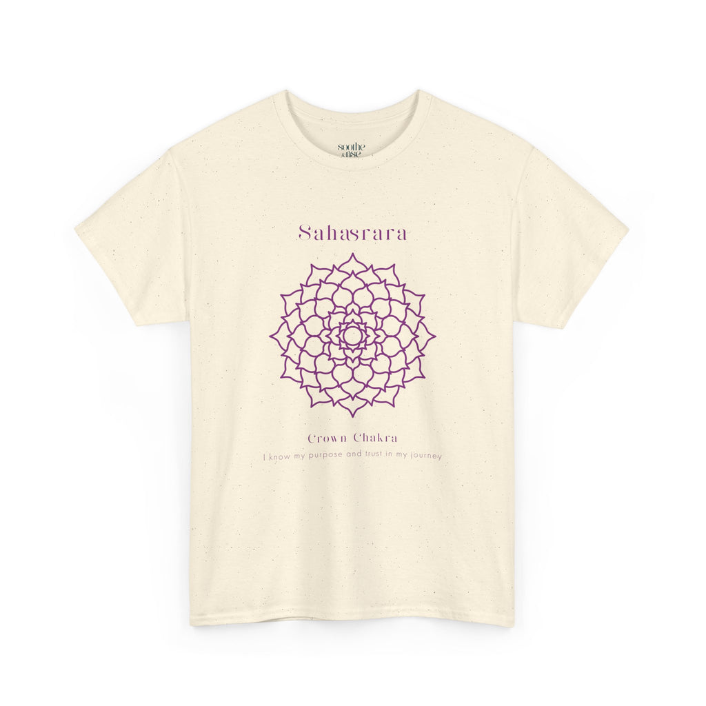 Crown Chakra T-shirt - Natural