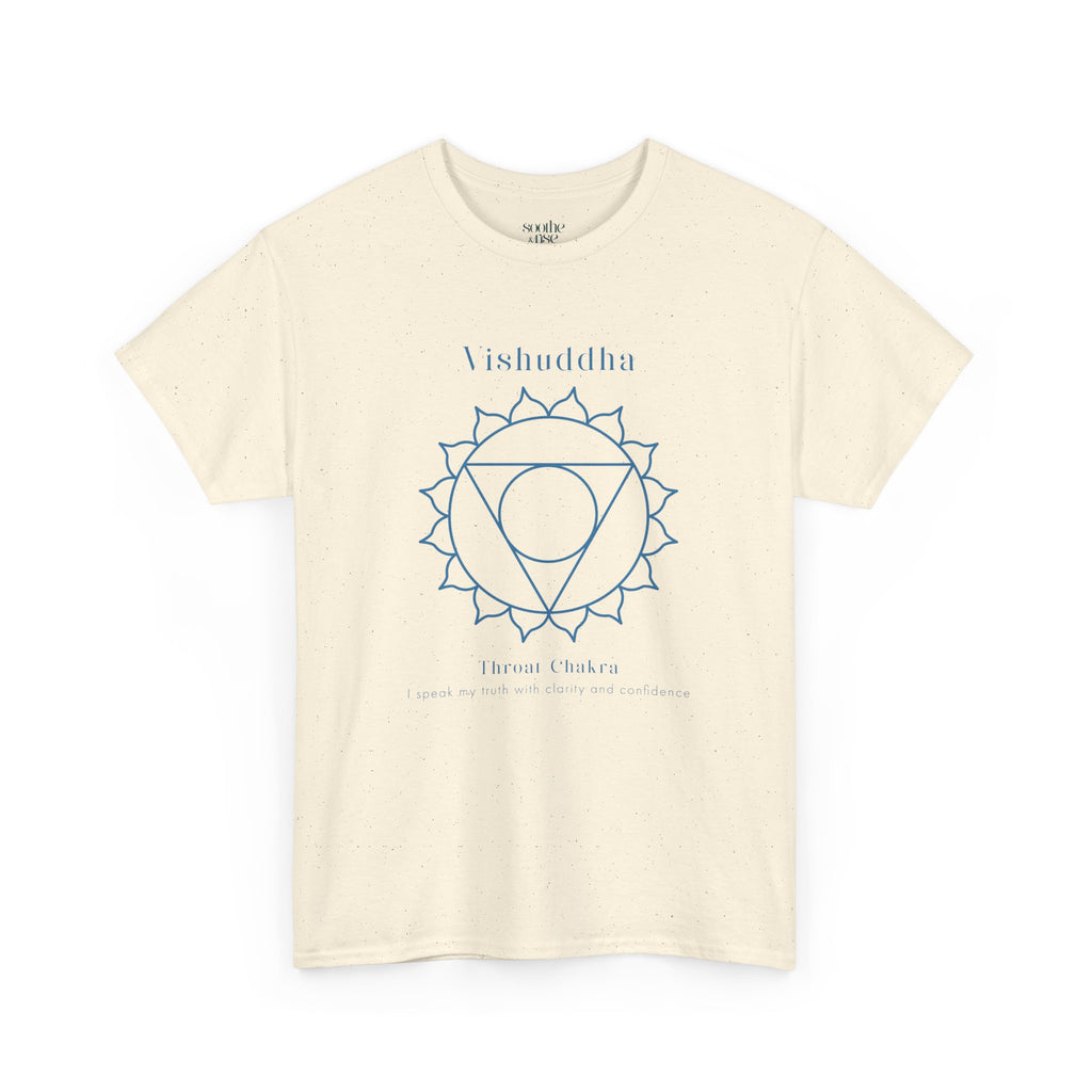 Throat Chakra T-shirt - Natural