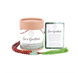 Love and Gratitude Rosewood & Green Aventurine Mallah Necklace