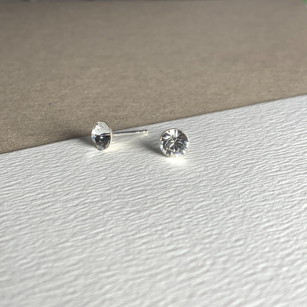 Dainty Swarovski Element Stud Earring Crystal